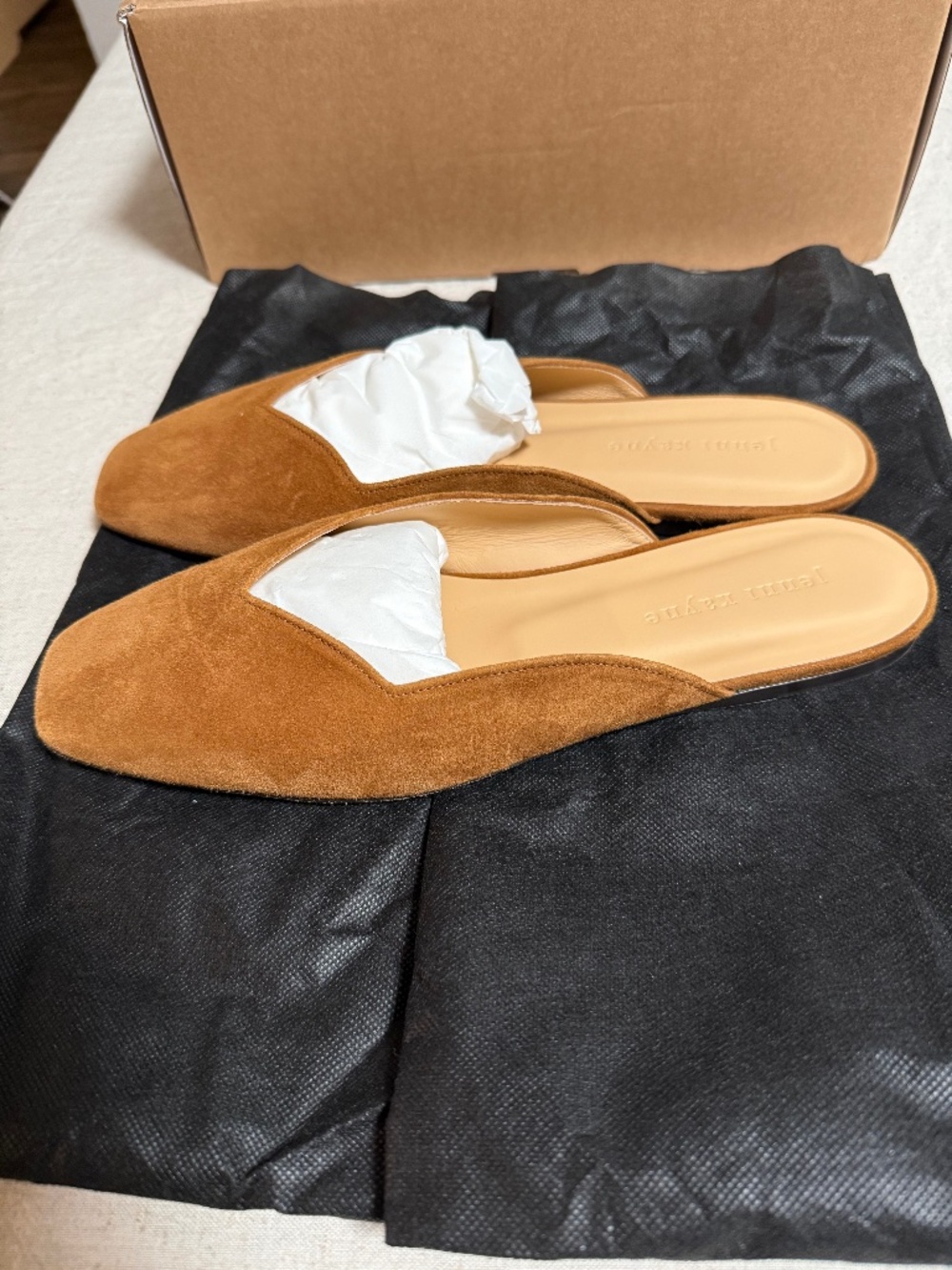 Jenni Kayne Clara Mule in Cognac